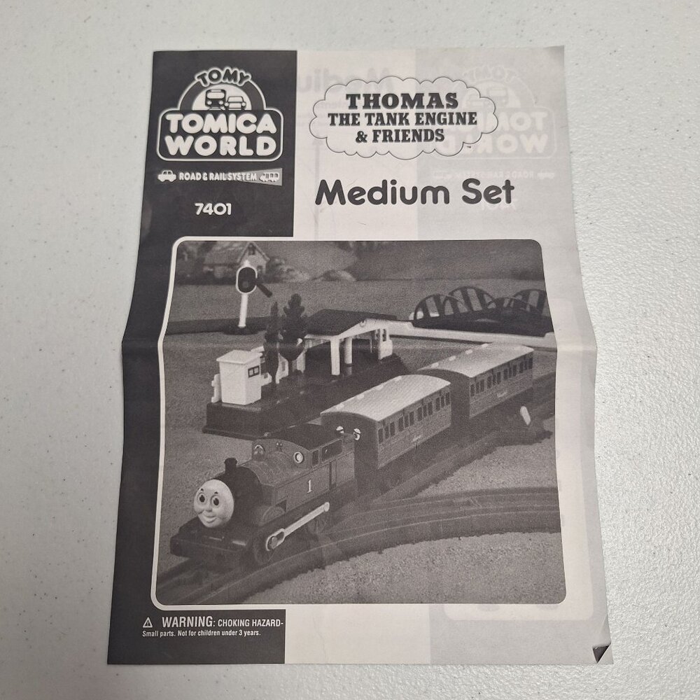 Thomas The Tank Engineโ Friends Tomica World Medium Set 7401 Instructions